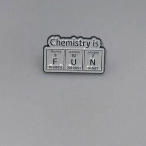 Chemistry is Fun‎ Enamel Pin